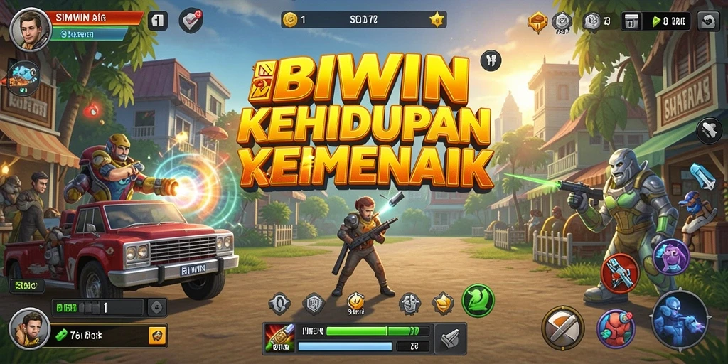 Tampilan menarik dari gameplay BIWIN yang mendebarkan.