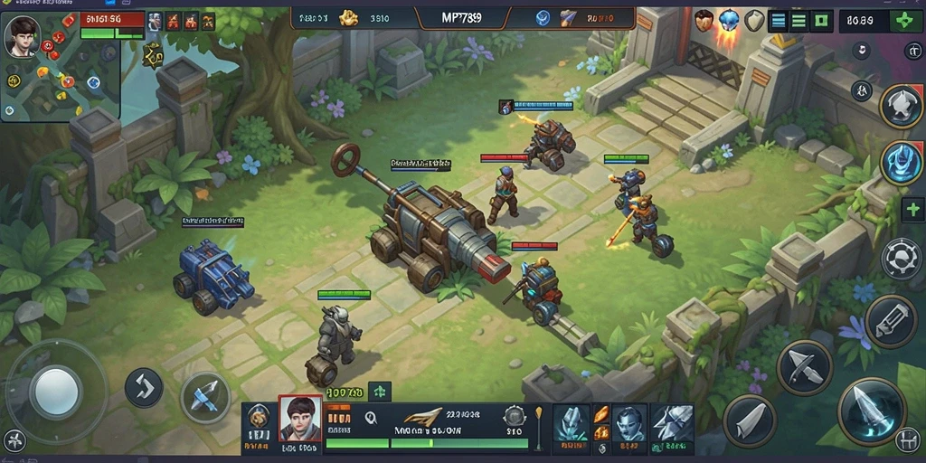 Tampilan gameplay MVP789 yang seru dan strategis.
