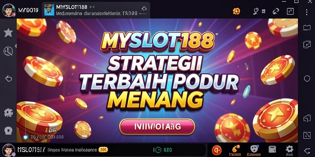 Gameplay seru dan strategi mendebarkan di MYSLOT188.