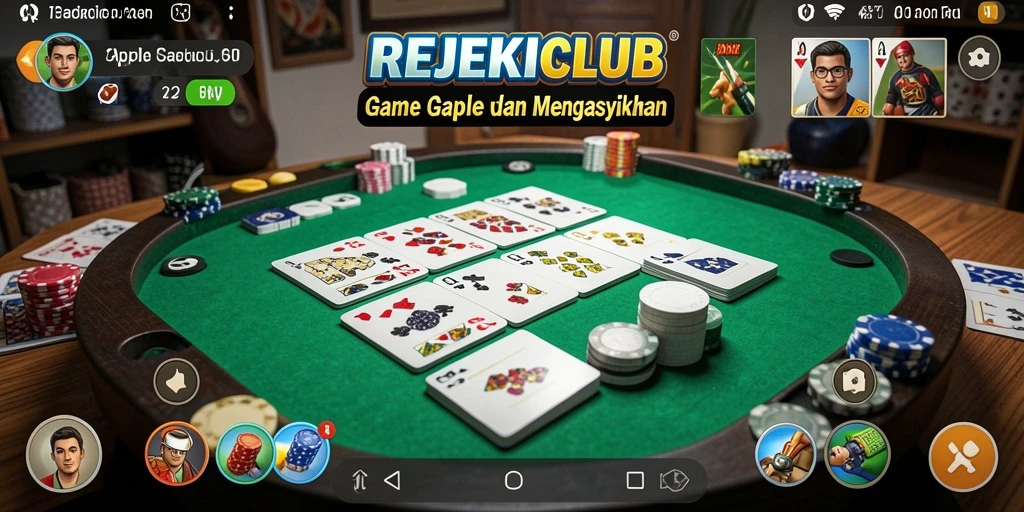 Tampilan gameplay seru dan interaktif di REJEKICLUB.