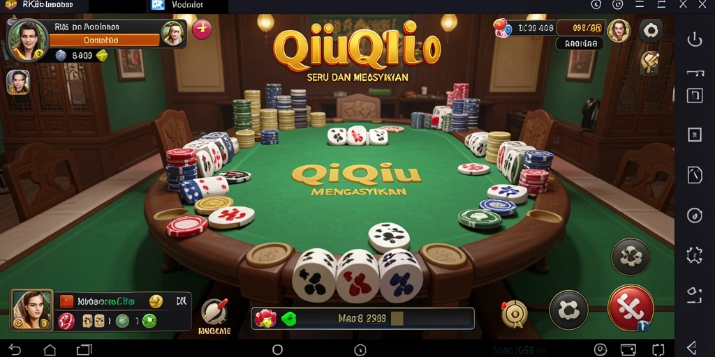 Gameplay seru RK88 yang penuh tantangan QiuQiu.